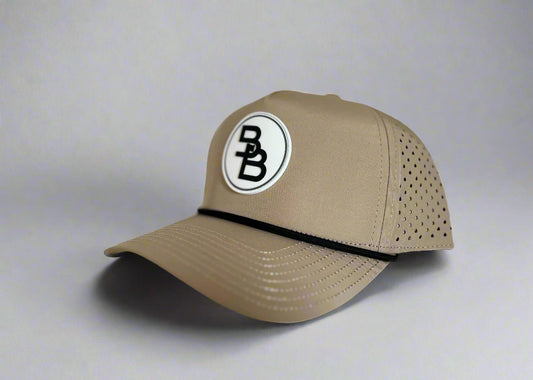 "THE BEAR" • 5 PANEL-ROPE • SNAPBACK • TAN
