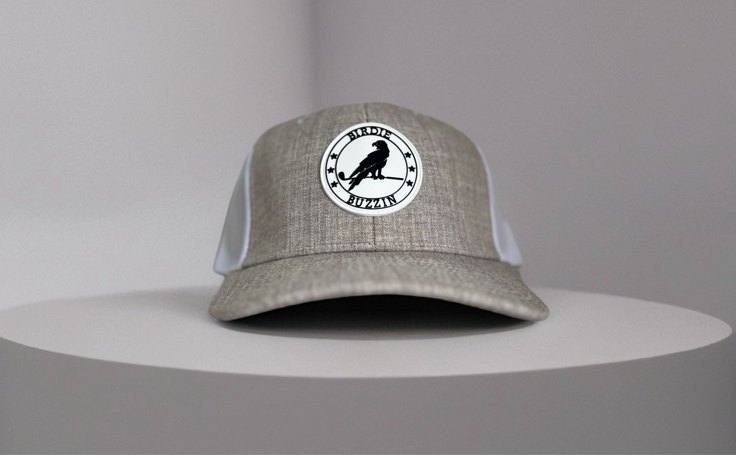 "THE TURNER" • TRUCKER • SNAPBACK • GREY/WHITE