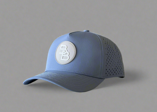 "THE PROFESSOR" • 5 PANEL • SNAPBACK • LIGHT BLUE