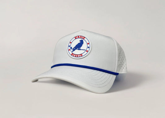 "The MERICA" •LIMITED EDITION •5-PANEL•SNAPBACK •WHITE/WHITE