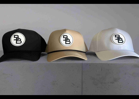 'BB LOGO' ESSENTIAL 3-PACK • SNAPBACK • WHITE/TAN/BLACK